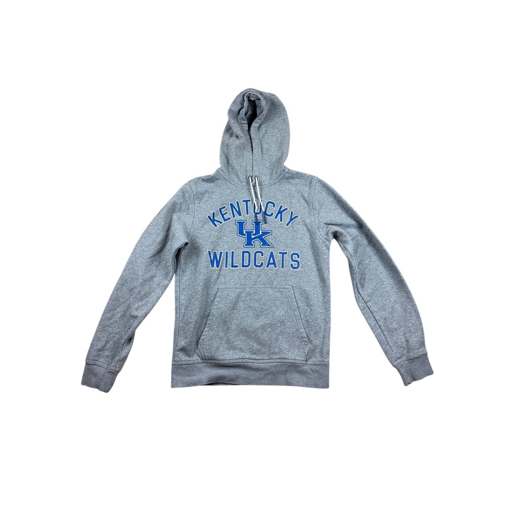 Nike Kentucky Wildcats Pullover Hoodie Sweatshirt Men's Size Small Gray - Picture 2 of 4